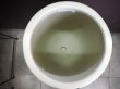 画像3: 植木鉢　陶器鉢　底皿付き　アイボリー (3)